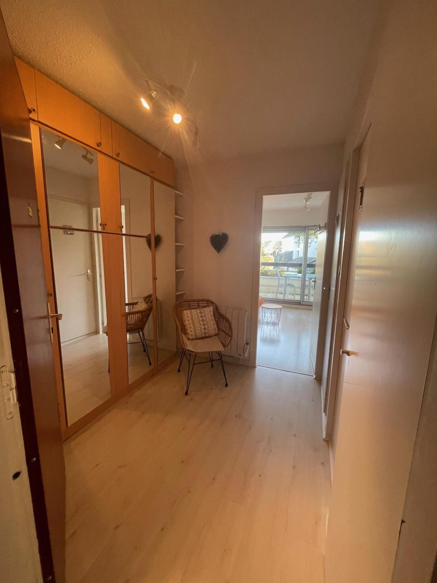 Studio Lumineux Avec Belle Terrasse Sur Espaces Verts, 100M Plage Carnac Esterno foto